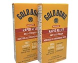 (2) Gold Bond Rapid Relief Medicated Anti Itch Cream, 1 oz, Exp 12/2025 NIB - $17.99