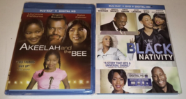 2 Angela Bassett Family Movie Blu-rays - Akeelah And The Bee + Black Nativity - £10.80 GBP