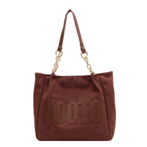 Bag Women&#39;s Autumn New Large Capacity Totes Letters High Sense Shoulder Bag Hand - £23.77 GBP