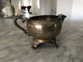 Vintage Silver Plated Creamer 3H (Tarnished) - £7.83 GBP