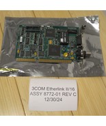 Vintage 3Com Etherlink II/16 ISA Network Card - ASSY 8772-01 REV C (Unte... - $255.74 CAD