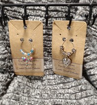 WINE GLASS CHARM SET - $10.00