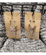 WINE GLASS CHARM SET - $186.81 MXN