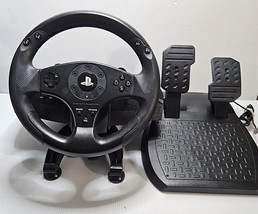 Thrustmaster T80 Playstation PS3 PS4 Racing Steering Wheel &amp; Pedals Works - £36.24 GBP