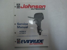 1991 Johnson Evinrude Fuoribordo Modelli 2.3 Thru 8 Servizio Riparazione Manuale - £19.43 GBP