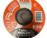 10 Piece Pearl Abrasive DCRED60P 6&quot; x 1/8&quot; x 7/8&quot; T-27 Pipeline Grinding... - £43.65 GBP