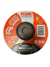 10 Piece Pearl Abrasive DCRED60P 6&quot; x 1/8&quot; x 7/8&quot; T-27 Pipeline Grinding Wheels - £42.77 GBP
