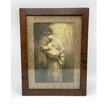 The Joy Of Motherhood Victorian Lady Print Framed James Arthur - $84.14