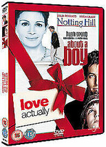 Notting Hill/About A Boy/Love Actually DVD (2008) Alan Rickman, Michell (DIR) Pr - £14.00 GBP