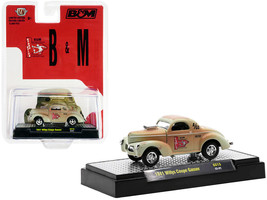 1941 Willys Coupe Gasser Green (Weathered) &quot;B &amp; M Automotive&quot; Limited Edition... - £13.58 GBP