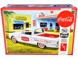 Skill 3 Model Kit 1960 Ford Ranchero w Vintage Ice Chest Two Bottle Crates Coca- - £39.39 GBP