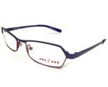 Mikli M0521 col 05 Gafas Monturas Violeta Rojo Rectangular Full Borde 53... - £74.85 GBP