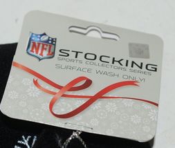 NFL Licensed Atlanta Falcons Christmas Stocking Bells Snowflakes Logo image 5
