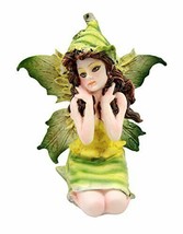 Miniature Garden Tribal Snow Pea Fairy Collectible Figurine 3&quot;H Enchante... - $21.99