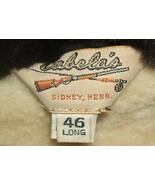Vintage 1960s-1970s Cabela's G-1 STYLE jacket w fake fur lining, NICE &amp; ... - $375.00