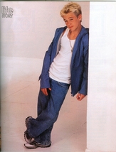 Aaron Carter - singer - 11" x 8" Teen Magazine Pinup Mini Poster Clippin... - $5.94