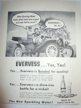 Vintage Evervess Sparkling Water Print Magazine Advertisement 1946 - $5.99