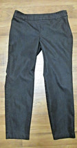 New York &amp; Company Stretch Brown Dress Pants Sz 0 Side Closure  - £19.92 GBP