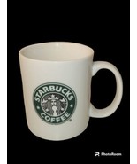  Starbucks 2006  Coffee Mug Cup White Classic Green Mermaid Logo - £5.45 GBP
