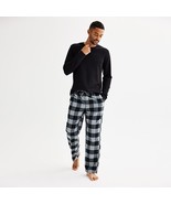 Men&#39;s Sonoma Goods For Life® Flannel Long Sleeve Pajama Top &amp; Pajama Pan... - $28.07 CAD