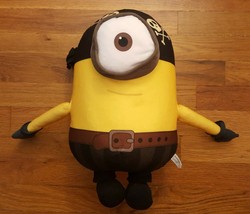 Minions Despicable Me Stuart Pirate Plush Collection Toy Factory Stuffed Toy - £19.66 GBP