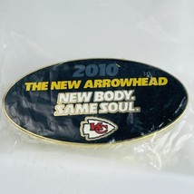Kansas City Chiefs NFL Football Lapel Hat Pin 2010 New Arrowhead Stadium KC - £11.45 GBP