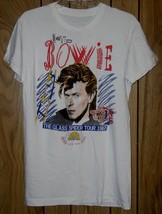 David Bowie Concert Tour T Shirt Vintage 1987 Glass Spider Single Stitched LARGE - £199.79 GBP