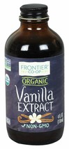 Frontier Organic Vanilla Extract, 4 Ounce - $27.72