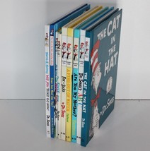 Lot Of 9 Dr. Suess Books 1980s ABC Fox in Socks The Foot Book Fish Out of Water - £14.64 GBP