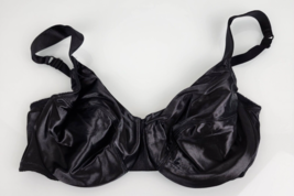 Victoria&#39;s Secret Second Skin Satin Full Coverage Bra 40D Black - £78.85 GBP