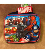 Marvel Avengers Soft Side Insulated Zipper Lunch Box - $20.31 CAD