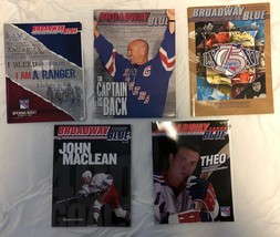 NHL Hockey Programs and magazines (mostly NY Rangers at home) - £11.86 GBP