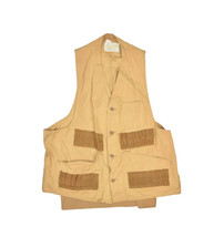 Vintage American Field Sportswear Shooting Vest Mens XL Canvas Hunting Fowl - $33.80