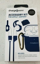 ChargeWorx Navy Blue 6-Piece Accessory Kit for Apple AirPods 1st/2nd Generation - £9.64 GBP