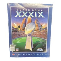 Super Bowl XXXIX Program Philadelphia Eagles Vs New England Patriots 2005 - £8.75 GBP