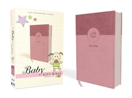 NIV, Baby Gift Bible, Holy Bible, Leathersoft, Pink, Red Letter, Comfort... - $29.90