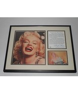 OSP Publishing 1995 Marilyn Monroe Framed &amp; Matted Photos Plaque RARE - £54.66 GBP