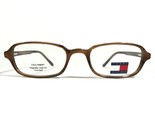 Tommy Hilfiger Th 3071&amp;cl BRN / Hrn Brille Rahmen Braune Rechteckig 51-2... - $37.04