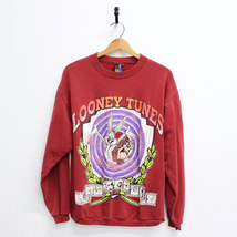 Vintage Looney Tunes Bugs Bunny Taz Sweatshirt Medium - £42.89 GBP