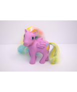 Vintage G1 My Little Pony Curly Locks Pegasus Pony Brush &#39;n Grow Figure ... - $275.45 MXN
