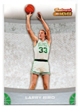 2007-88 Topps Trademark Moves Larry Bird #45 Base Card Boston Celtics NM HOF NBA - £2.60 GBP