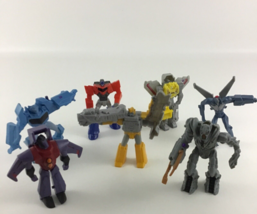 Transformers Figure Topper 7pc Lot McDonald&#39;s Robots In Disguise Optimus... - £14.17 GBP