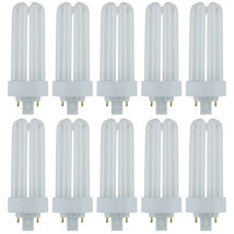 PLT26/E/SP50K/10PK 5000K Super White Fluorescent 26W PLD 4-Pin GX24Q-3 Base 10PK - £75.47 GBP