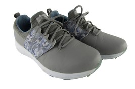 Skechers Womens Go Golf Max Lag - Spikeless Golf Shoes - Grey/Blue 14886W (WIDE) - £17.73 GBP
