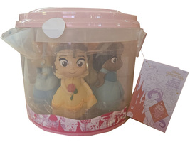 Disney Princess 5 Piece Bathtub Bucket Playset Belle Cinderella Pool Beach *READ - £34.12 GBP