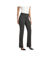 Betabrand Classic Dress Pants Yoga Pants Straight Leg XS Charcoal Gray W... - $19.99