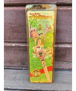 VTG 1991 The FLINTSTONES Stone Age Character Wrist Watch FRED &amp; WILMA NOS  - £15.42 GBP