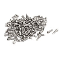 uxcell 100 Pcs M2x8mm Stainless Steel Hex Socket Cap Head Self Tapping Screws - £12.01 GBP