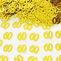JNSAXMI 60 Confetti Number 60 Sequins 60th Anniversary Table Scatter Gold - €2,14 EUR JNSAXMI 60 Confetti Number 60 Sequins 60th Anniversary Table Scatter Gold - €2,14 EUR