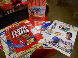 Collectible Set of 18 CEREAL BOXES- Baseball-Basketball-Football-Olympics...... - £31.15 GBP